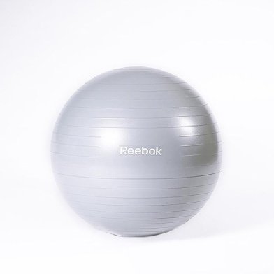 Ballon de gym Reebok 65cm gris femme