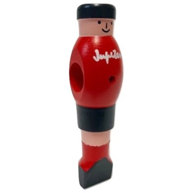 Jupiter Joueur en bois rouge
