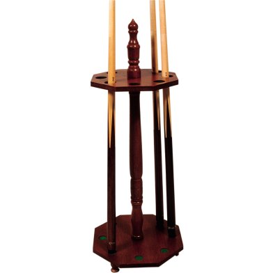 Octagonal cue rack