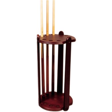 Cue rack for 9 cues Mahogany