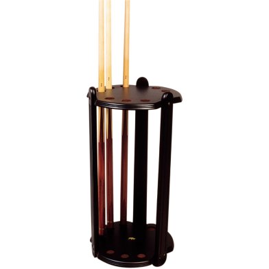 Cue rack for 9 cues Black