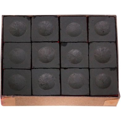 Craie de billard Master noire (12 pièces)