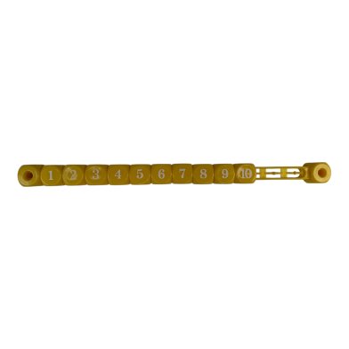 NORTH Compteur de score jaune en plastique pour table de baby-foot