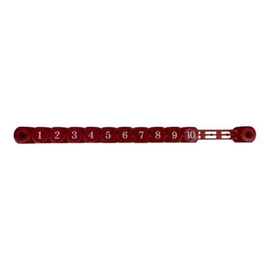 NORTH Compteur de score rouge en plastique pour table de baby-foot