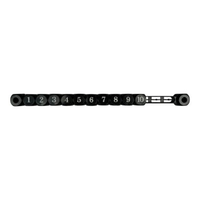 NORTH Compteur de score noir en plastique pour table de baby-foot