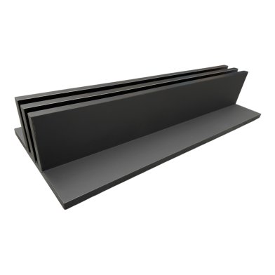 NORTH Cover Board Holder Pool Table Matt Black (For 2 Tops)