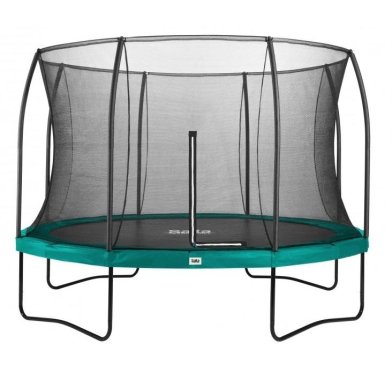 Trampoline Salta Comfort Edition 366 verte + filet de sécurité