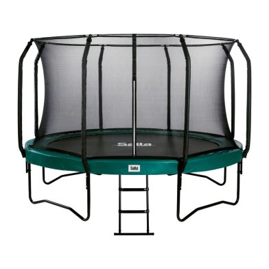 Ensemble trampoline Salta First Class vert 251 cm + filet de sécurité
