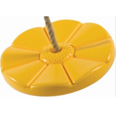 Balançoire disque en plastique - Jaune