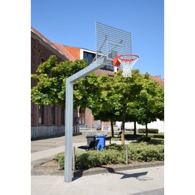 NORTH Solid Poteau de basket usage public galvanisé