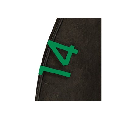 HD2 Dartboard Numbers - Green 10/pk