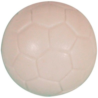 Balles blanches avec profil pour baby-foot