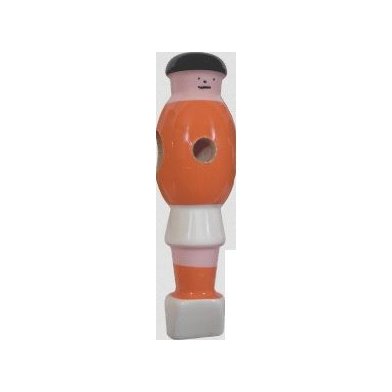 Voetbaltafelpop Hout Oranje 16 mm
