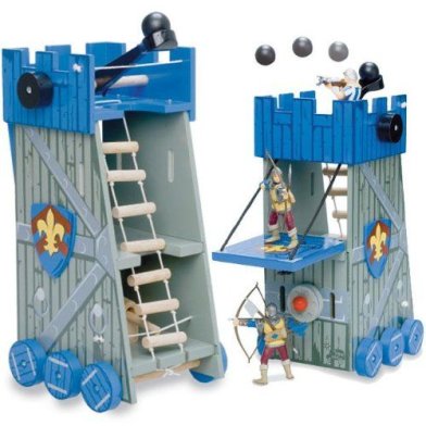 Le Toy Van Tour d'assaut bleue