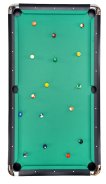 NORTH Gardone Pool Table Black/Green 7FT thumbnail