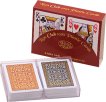 Cartes de poker Lion 100 % plastique x2, Bridge miniature