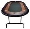 NORTH Table de poker Foldy Verte 10 personnes miniature