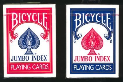 Poker kaarten Bycicle Jumbo