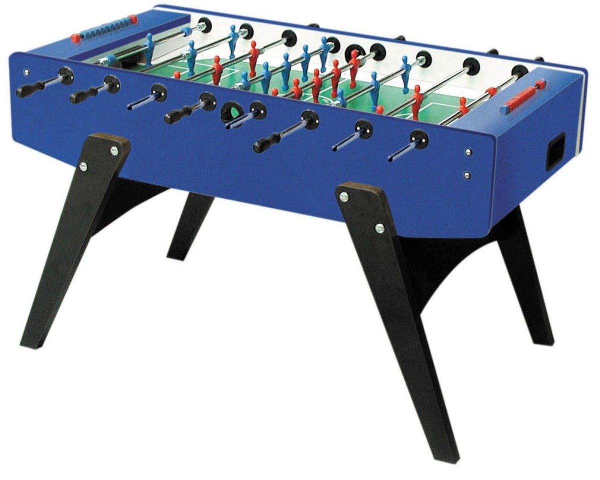 Baby-foot Garlando G-2000 bleu barres traversantes