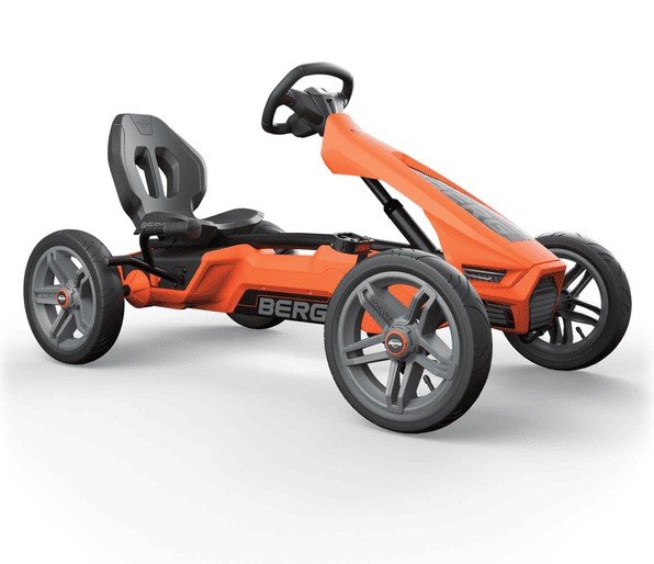 Kart à pédales BERG Rally NRG Orange - Nouveau modèle - 4 à 12 ans