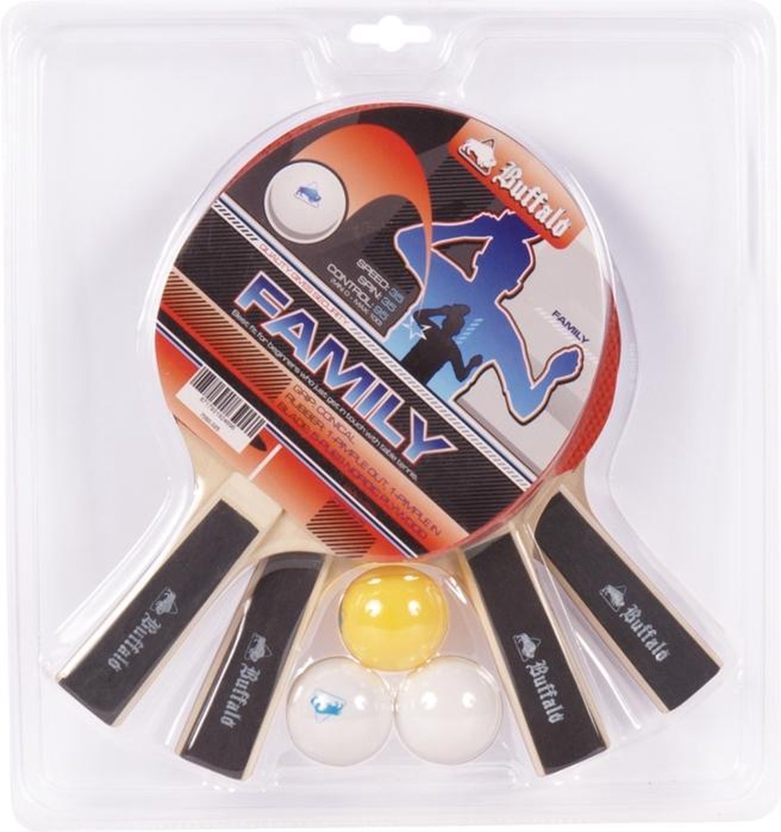 Set raquettes Buffalo TT Pack Famille