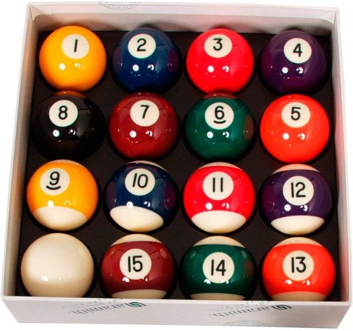 Pool Ball Set Aramith Standard 57.2 mm