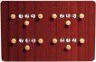 Tableau de score carambole X4 - 61 x 40 cm miniature