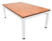 NORTH Essence Table de billard/Table à manger Blanc/Noyer 7FT miniature