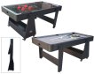 TopTable Twist 2in1 Max Air Hockey/Pool Table Black/Black 6FT thumbnail