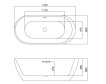 West Freestanding Bath Harper thumbnail