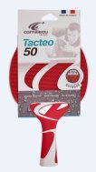 Raquette de tennis de table Cornilleau Tacteo 50 rouge d'extérieur miniature