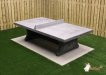 Heblad Concrete Table Tennis Table Anthracite Square Corners thumbnail