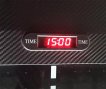 TopTable Hurricane table de air-hockey Noir / Noir 7FT miniature