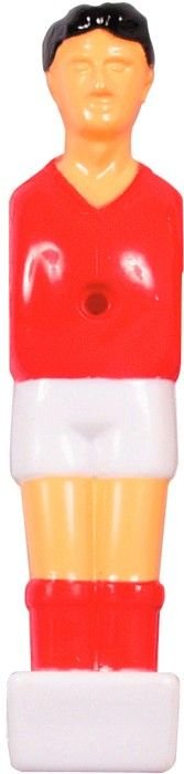Foosball Player Red / White 13mm