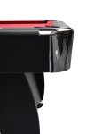 NORTH Gardone Table de billard Noir/Rouge 7FT miniature