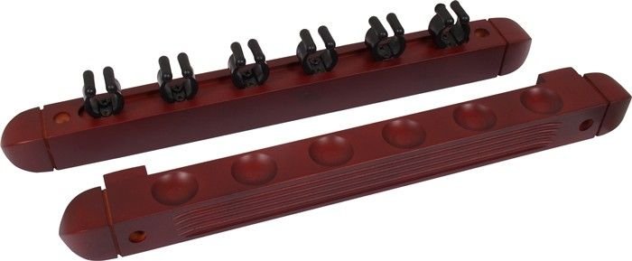 Cue rack for 6 cues - Brown