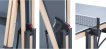 Table de tennis de table Cornilleau 850 Wood Gris miniature
