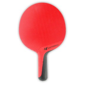 Raquette de tennis de table Cornilleau Softbat rouge d'extérieur