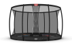 BERG Elite InGround Trampoline 430 Gris Levels + Safety Net Deluxe XL miniature