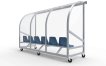 Alusport Dug-Out mobile pour 5-6 personnes DO300VZ Modèle C miniature