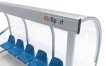 Alusport Dug-Out mobile pour 5-6 personnes DO300VZ Modèle C miniature