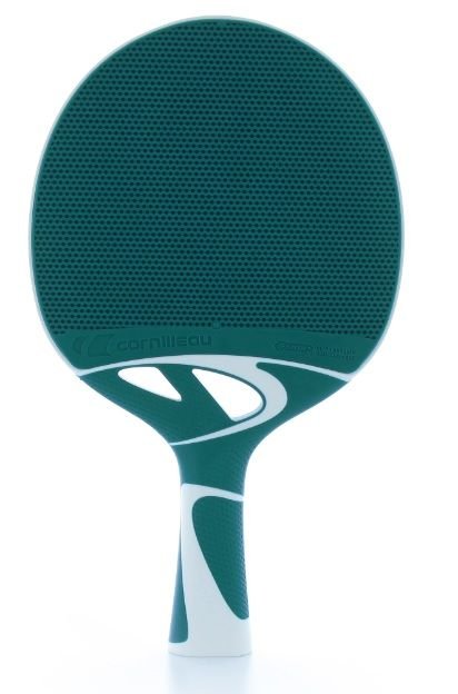 Raquette de tennis de table Cornilleau Tacteo 50 turquoise d'extérieur