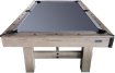 Pool table Top Table Dinner Wood with Benches 8FT thumbnail