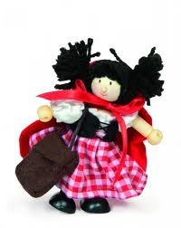 Poupée Le Toy Van Budkins Petit Chaperon rouge
