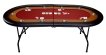 NORTH Table de poker Foldy Rouge 10 personnes miniature