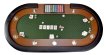 NORTH Nevada Pokertafel Groen 10 Personen miniatuur