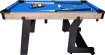 Table de billard (pool) TopTable Fun pliable bois/bleu 5FT miniature