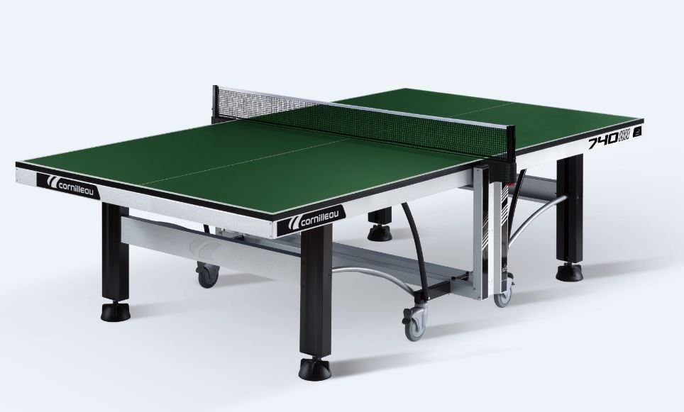 Table de tennis de table Cornilleau Competition 740 ITTF d'intérieur Verte