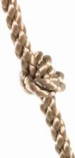 Corde d'escalade avec nœuds miniature