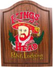 Armoire à fléchettes Kings Head Full Colour - Livraison express ! miniature